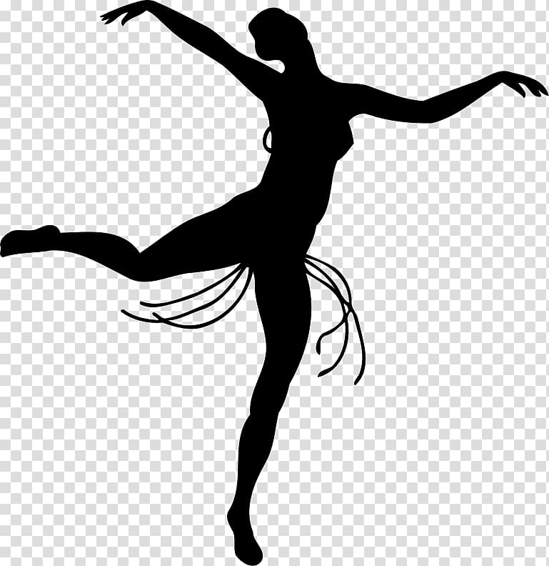 Silhouette Modern dance , square dance silhouette transparent background PNG clipart