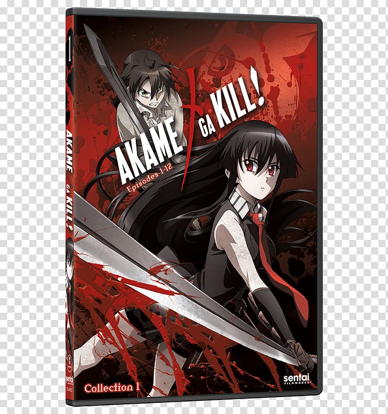 Akame ga Kill! Anime Manga Sentai Filmworks Bakuman, Anime transparent background PNG clipart