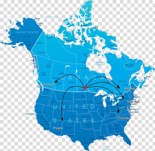 United States Road map Canada Map, united states transparent background PNG clipart