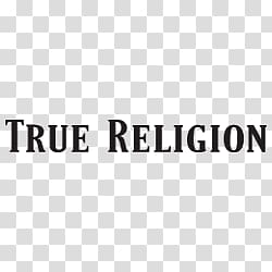 True Religion Logo transparent background PNG clipart