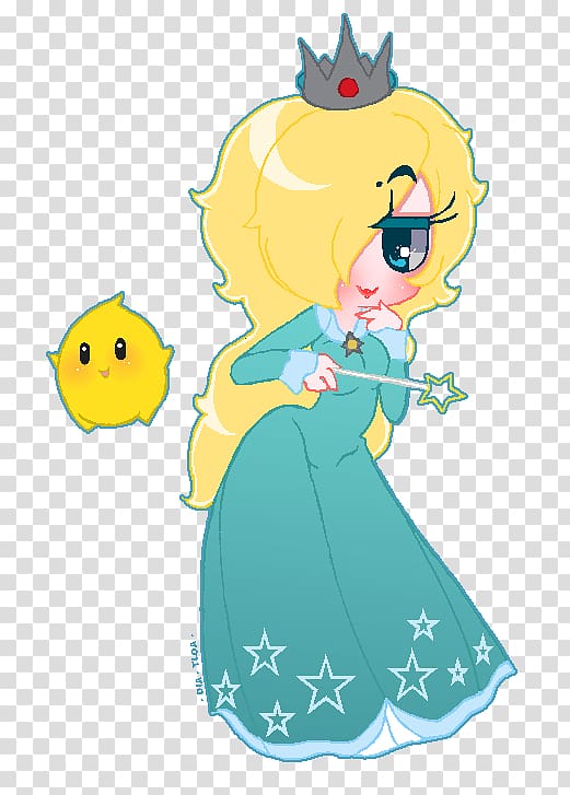 Illustrator Cartoon , Princess rosalina transparent background PNG clipart