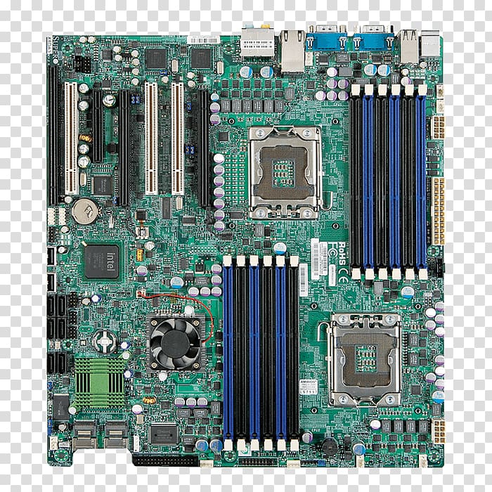 MBD-X8DAI-B Supermicro X8DAI Workstation Motherboard Intel 5520 Chipse Super Micro Computer, Inc. Computer hardware Network Cards & Adapters, Computer transparent background PNG clipart