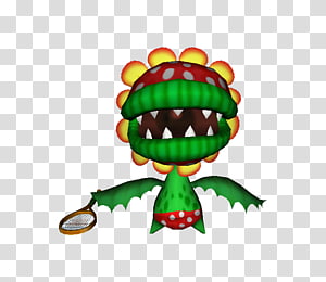 papier mario autocollant star petey piranha