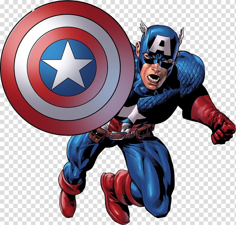 Captain America illustration, Captain America Carol Danvers Comic book Marvel Comics, captain america transparent background PNG clipart