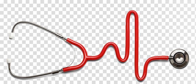 red metal stethoscope hd transparent background PNG clipart