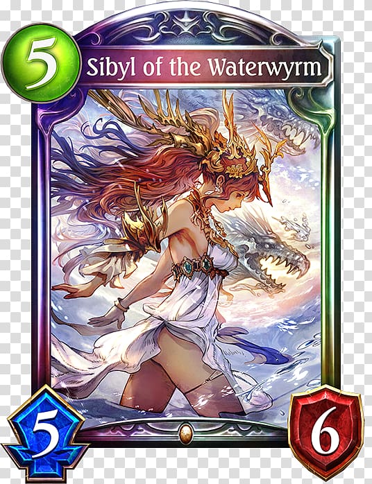 Shadowverse Cygames Video game Bahamut, Sibyl transparent background PNG clipart