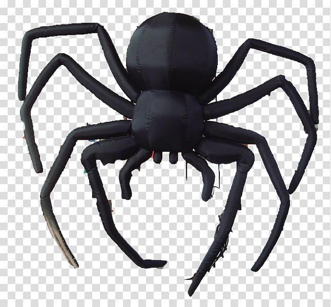Inflatable Halloween Widow spiders Haunted house, Halloween transparent background PNG clipart