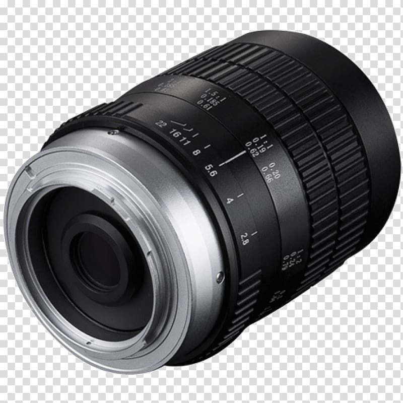 Canon EF-S 60mm f/2.8 Macro USM lens Camera lens Sony α Laowa 60mm F2.8 2x Ultra-Macro Объектив Venus Optics Laowa 60mm f/2.8 Ultra Macro 2:1 Nikon F, camera lens transparent background PNG clipart