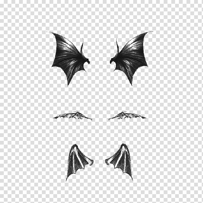 Demon Devil Angel, Devil Wings icon can be used for decoration transparent background PNG clipart