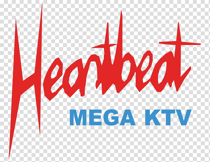 Heartbeat Mega KTV Logo Graphic design Nightclub Pulse, heart beat transparent background PNG clipart