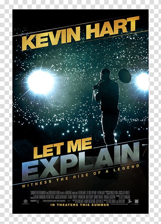 Madison Square Garden Film poster Film poster Let Me Explain, Kevin Hart transparent background PNG clipart