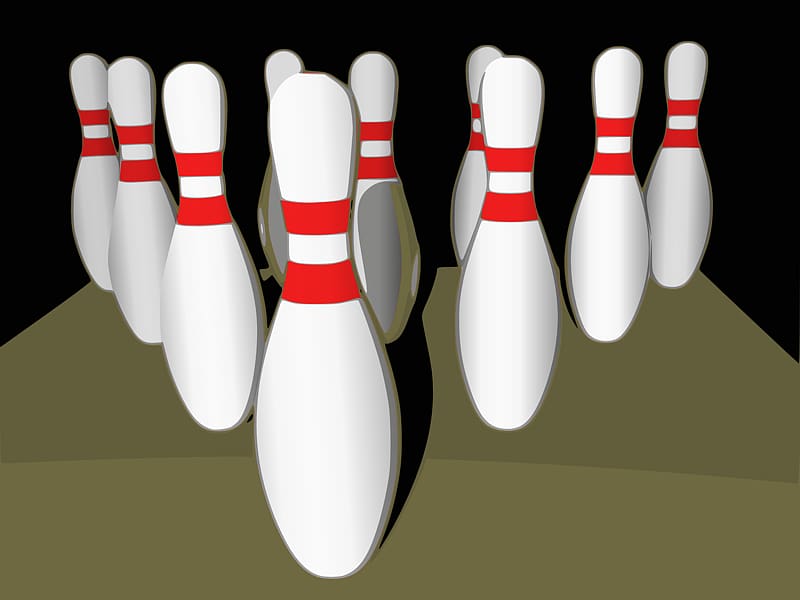 Bowling pin Skittles Ten-pin bowling , bowling transparent background PNG clipart