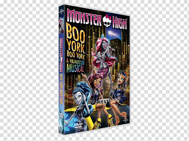 Monster High: Boo York, Boo York: Catty Noir Finds Her Voice Allegro Auction Product, Boo MONSTERS INC transparent background PNG clipart