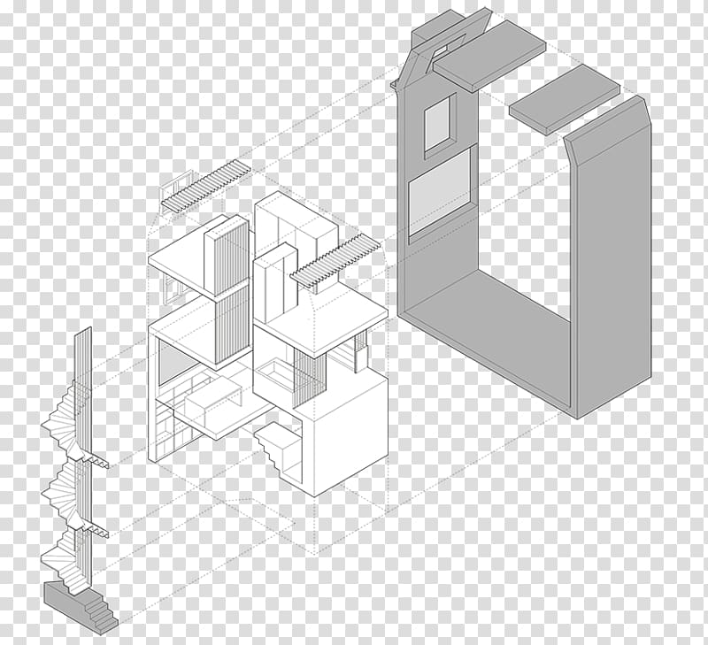 Architectural plan Architecture House, the modern huizhou architecture transparent background PNG clipart