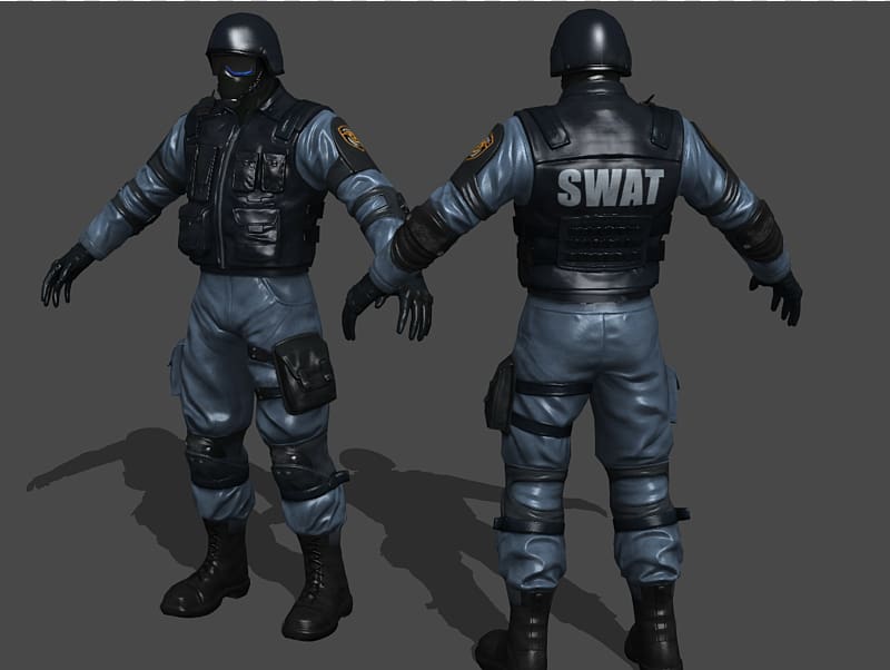 Hatred Batman: Arkham Origins Soldier 3D modeling , swat transparent background PNG clipart