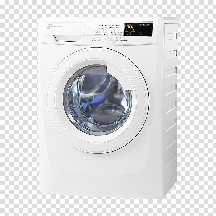 Washing Machines Laundry Electrolux Combo washer dryer Home appliance, cartoon Washing Machine transparent background PNG clipart