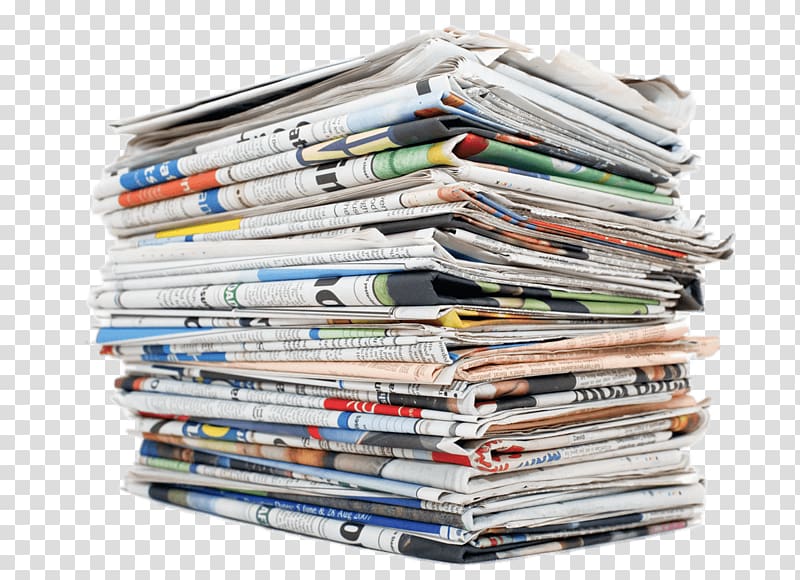 newspaper , Pile Of Newspapers transparent background PNG clipart