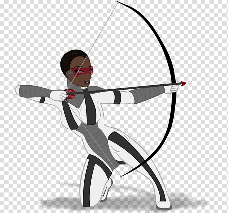Bow and arrow Ranged weapon Recreation Line, line transparent background PNG clipart