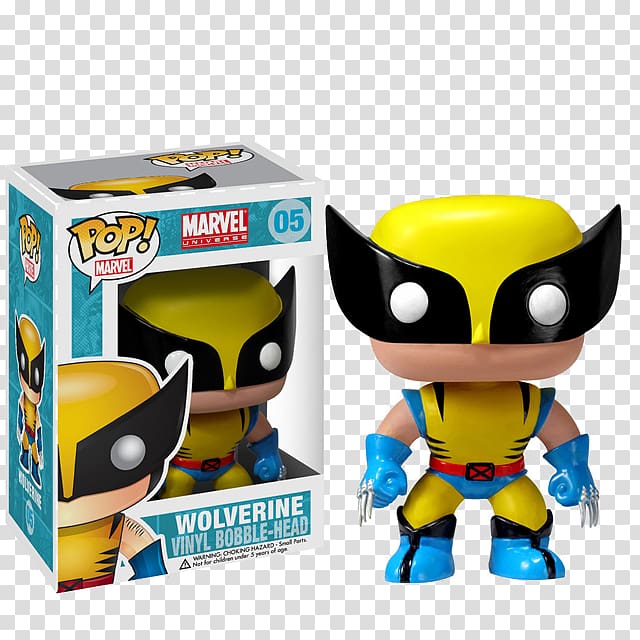 Funko Pop! Marvel, Wolverine Funko Pop! Marvel, Wolverine Funko Pop! Vinyl Figure Action & Toy Figures, Wolverine transparent background PNG clipart