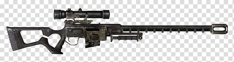 Sniper rifle Firearm Barrett M82, sniper rifle transparent background PNG clipart