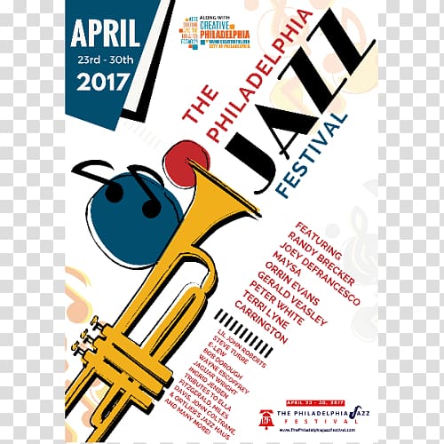 New Orleans Jazz & Heritage Festival Musician Poster Castellos Jazz Bistro, design transparent background PNG clipart