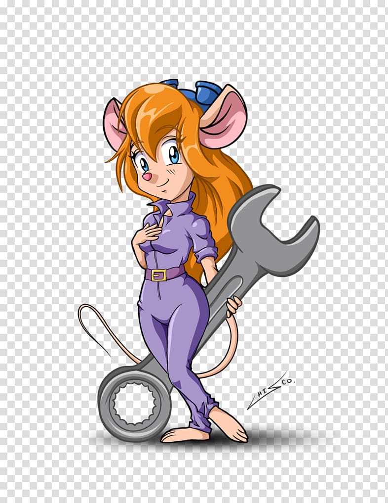 Gadget Hackwrench Drawing, Chip Dale transparent background PNG clipart