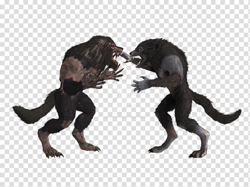 Werewolf transparent background PNG clipart