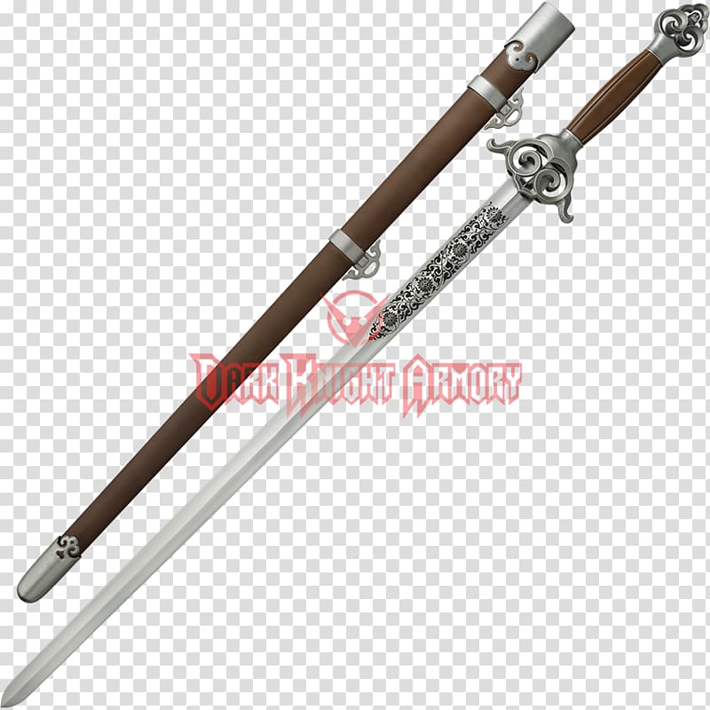 Jian Chinese martial arts Chinese swords and polearms Dao, Sword transparent background PNG clipart