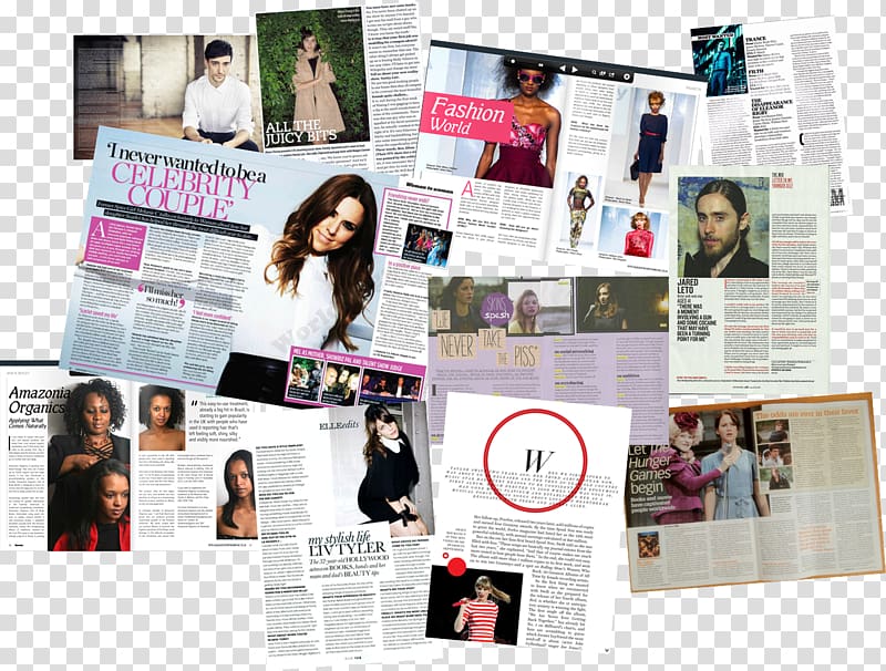 Advertising Magazine Brand Page layout, design transparent background PNG clipart