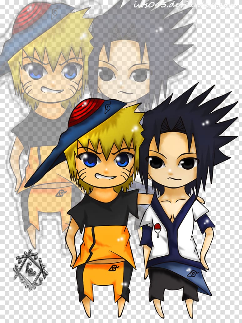 Naruto 14 August Chibi Hokage, boy Chibi transparent background PNG clipart