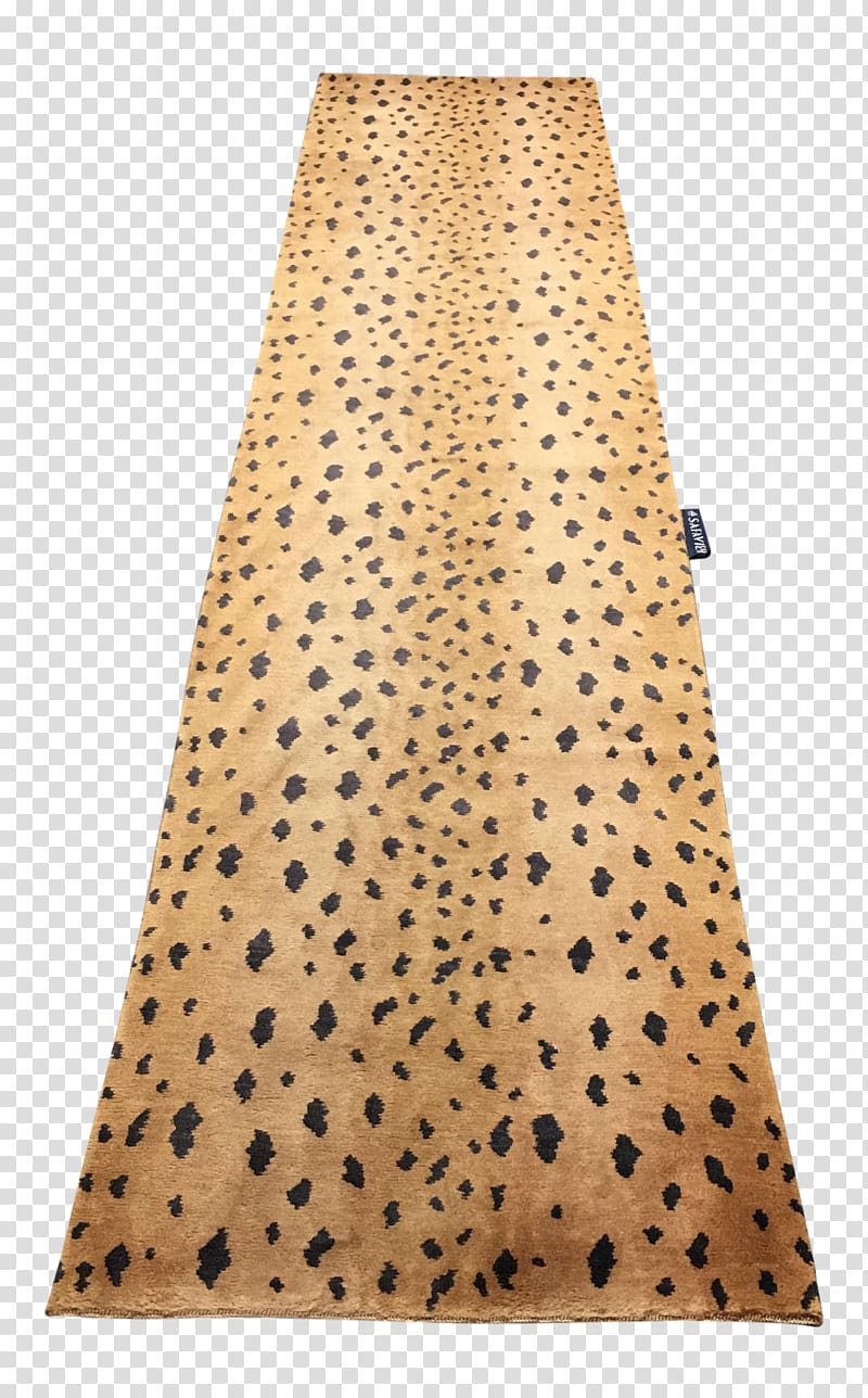 Polka dot Flooring Silk Brown Pattern, leopard print transparent background PNG clipart