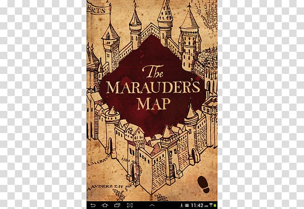 harry potter marauders map screensaver
