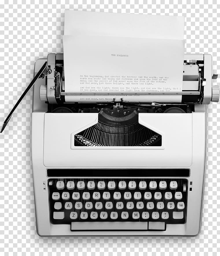 Typewriter Dodici righe... di più equivale a straparlare Paper Writing Typing, Ritter transparent background PNG clipart