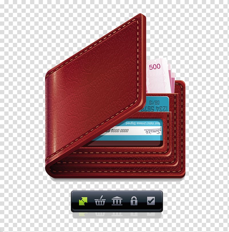 Wallet illustration Fotosearch, wallet transparent background PNG clipart