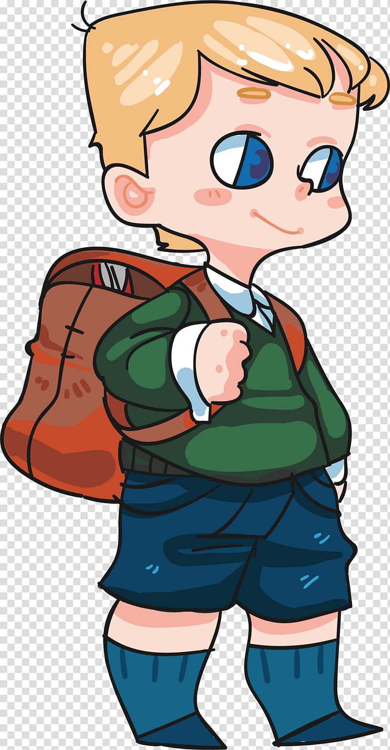 Boy Drawing , Blond boy transparent background PNG clipart