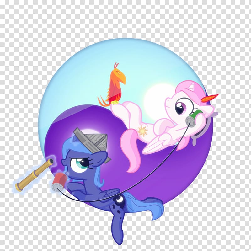 Princess Celestia Pony Princess Luna Winged unicorn Filly, younger sister transparent background PNG clipart