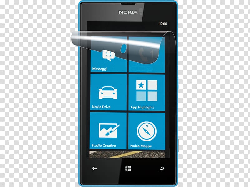 Feature phone Smartphone Nokia Lumia 520 Handheld Devices Cellular network, smartphone transparent background PNG clipart