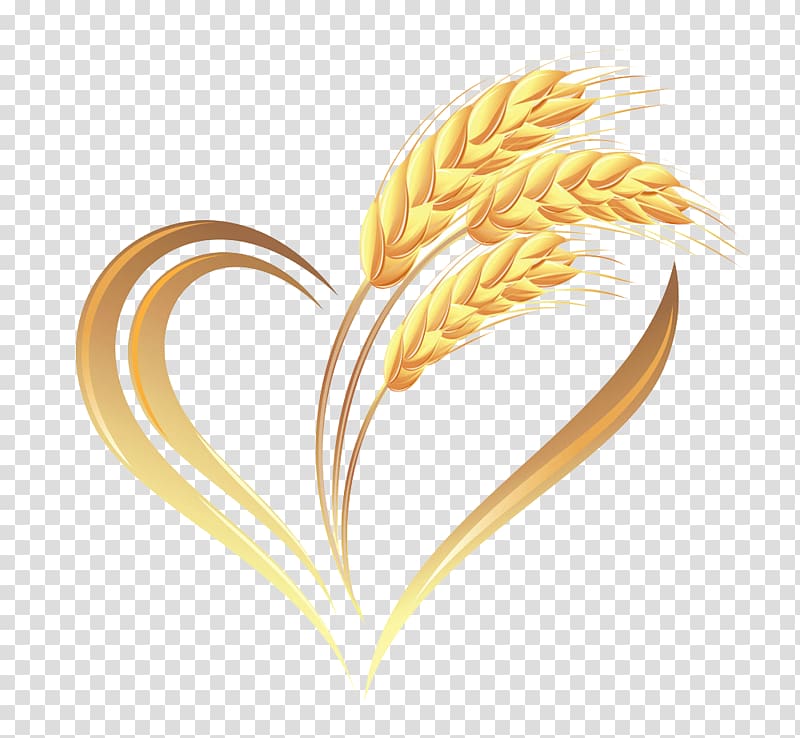 Wheat Ear Logo Cereal, Wheat transparent background PNG clipart