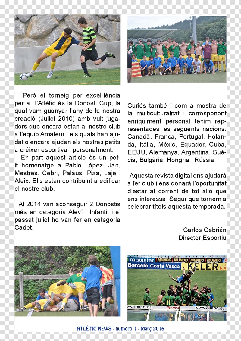 Recreation Brochure, atletic transparent background PNG clipart