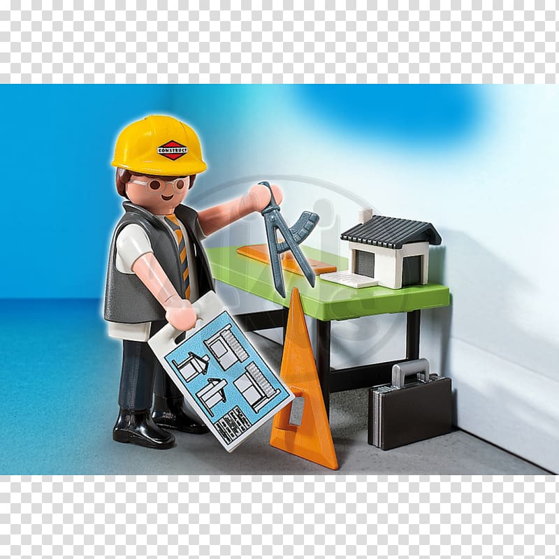 Playmobil Hamleys Toy Game Gift, architect transparent background PNG clipart