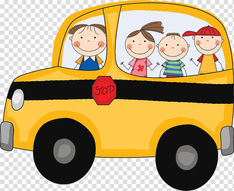 School bus Doodle , bus transparent background PNG clipart