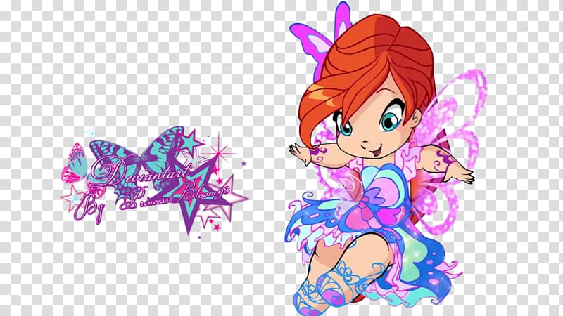 Bloom Tecna Aisha Baby Winx, others transparent background PNG clipart