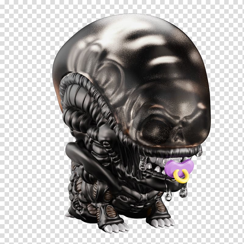 Alien Designer toy Infant LV-426, Alien transparent background PNG clipart