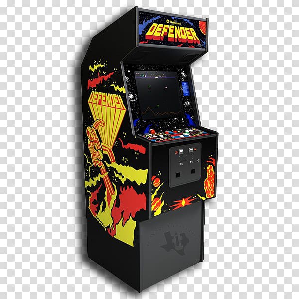 Arcade cabinet Defender Pac-Man Golden age of arcade video games Donkey Kong, Pac Man transparent background PNG clipart