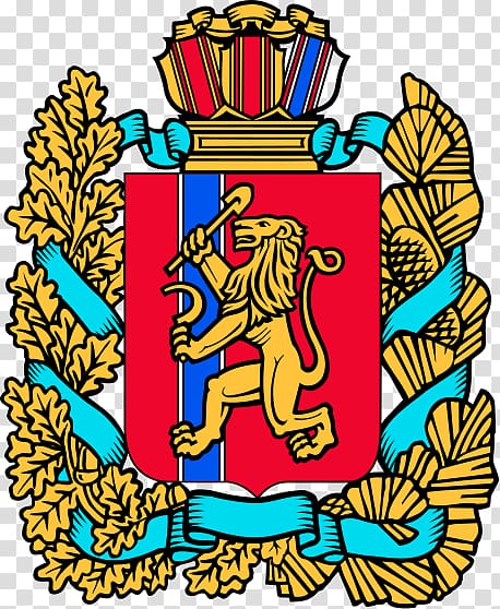 Coat of arms of Krasnoyarsk Krais of Russia Coat of arms of Krasnoyarsk Federal subjects of Russia, transparent background PNG clipart