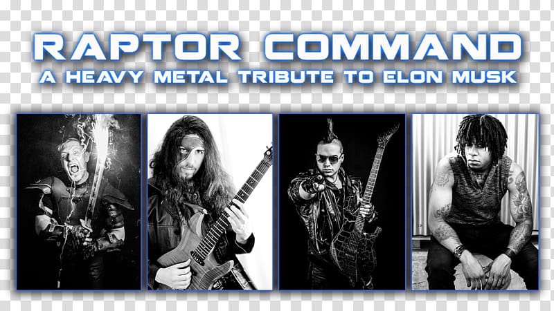 Musical ensemble Heavy metal Tribute act Raptor Command, heavy metal music transparent background PNG clipart