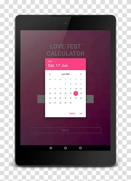 Love Calculator Prank Handheld Devices Screenshot Rechenhilfsmittel, others transparent background PNG clipart