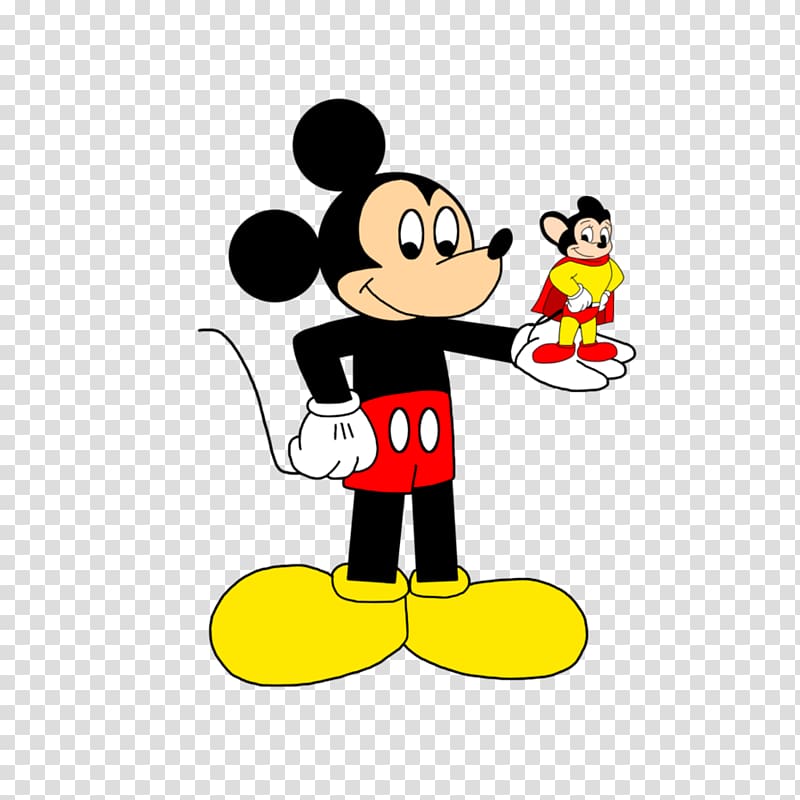 Mighty Mouse Mickey Mouse Minnie Mouse , mickey mouse transparent background PNG clipart