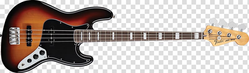 Fender Jazz Bass V Fender Precision Bass Fender Mustang Bass Fender Jaguar Bass, Bass Guitar transparent background PNG clipart
