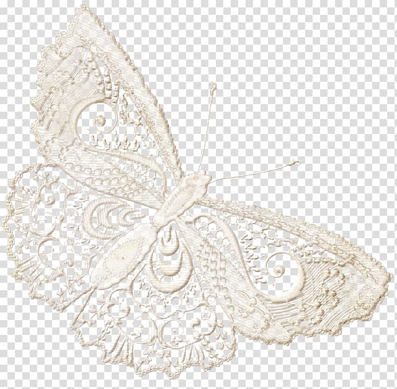 Butterfly Moth Paper, Lace Boarder transparent background PNG clipart